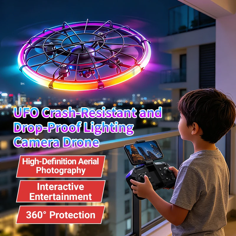 Drone Aerial Photography - JJRC H145 UFO RC Drone with