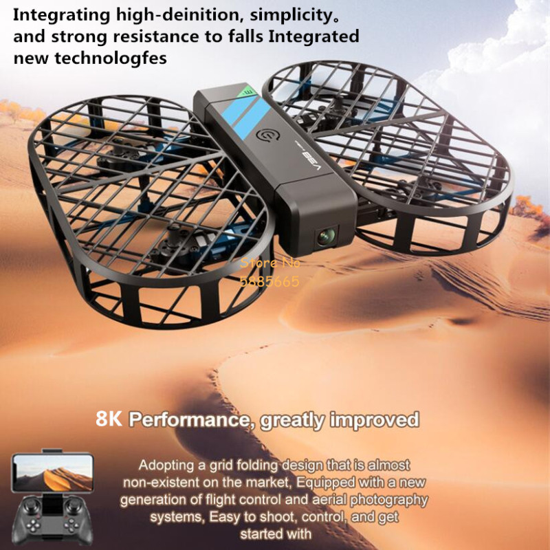 8K HD Camera 360° Protection O - Drone Aerial Photography recension och pris
